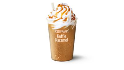 Iced Frappé Koffie Karamel ☆ McDonald's