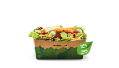 Veggie Chicken Salad Honey Mustard