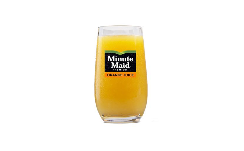 Mcdonalds shop orange juice