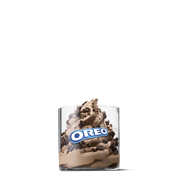 OREO Cookies® Chocolate McFlurry® from McDonald's Desserts menu