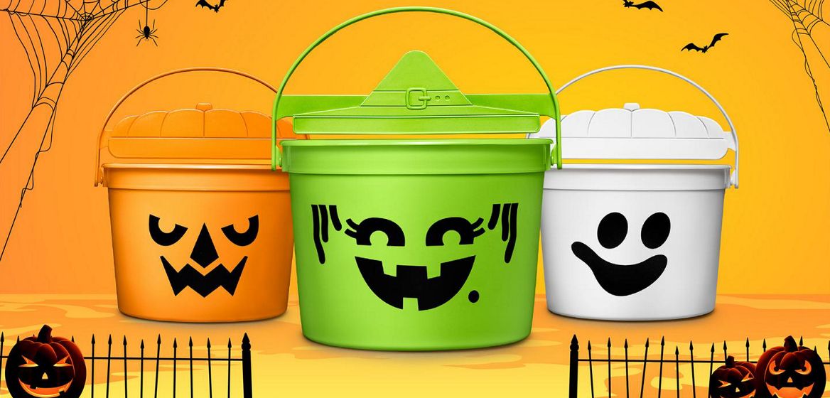 mcd halloween pails