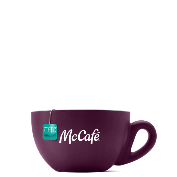 Peppermint Tea - medium from McDonalds McCafé Drinks menu