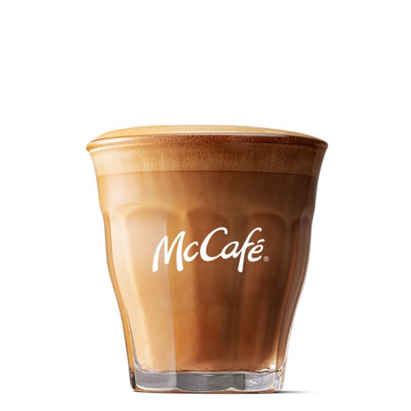 Piccolo Latte from McDonalds McCafé Drinks menu