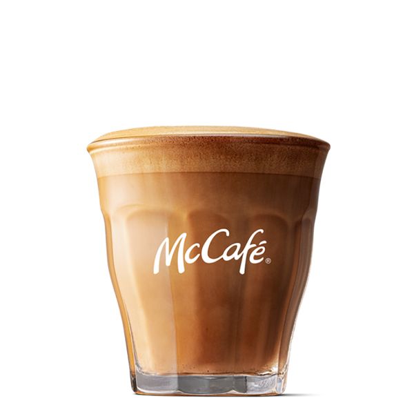 Piccolo Latte from McDonalds McCafé Drinks menu