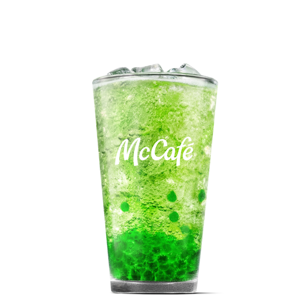 Popping Green Apple & Sprite - Medium from McDonalds McCafé Drinks menu