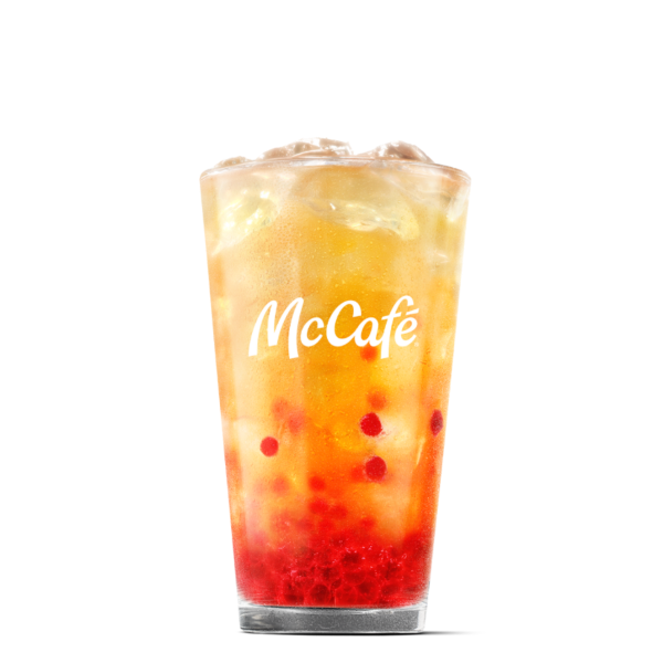Popping Mango Refresher - Small from McDonalds McCafé Drinks menu