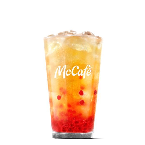 Popping Mango Refresher - Small from McDonalds McCafé Drinks menu