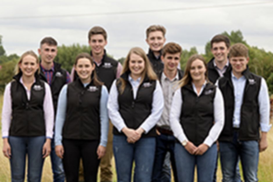 Group picture of the recent co-hort of the Progressive Young Farmers.