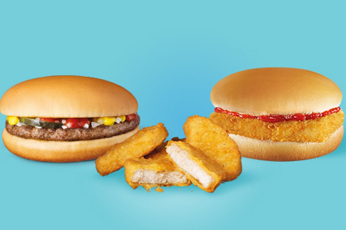 Happy Meal met een boekje of speeltje McDonald