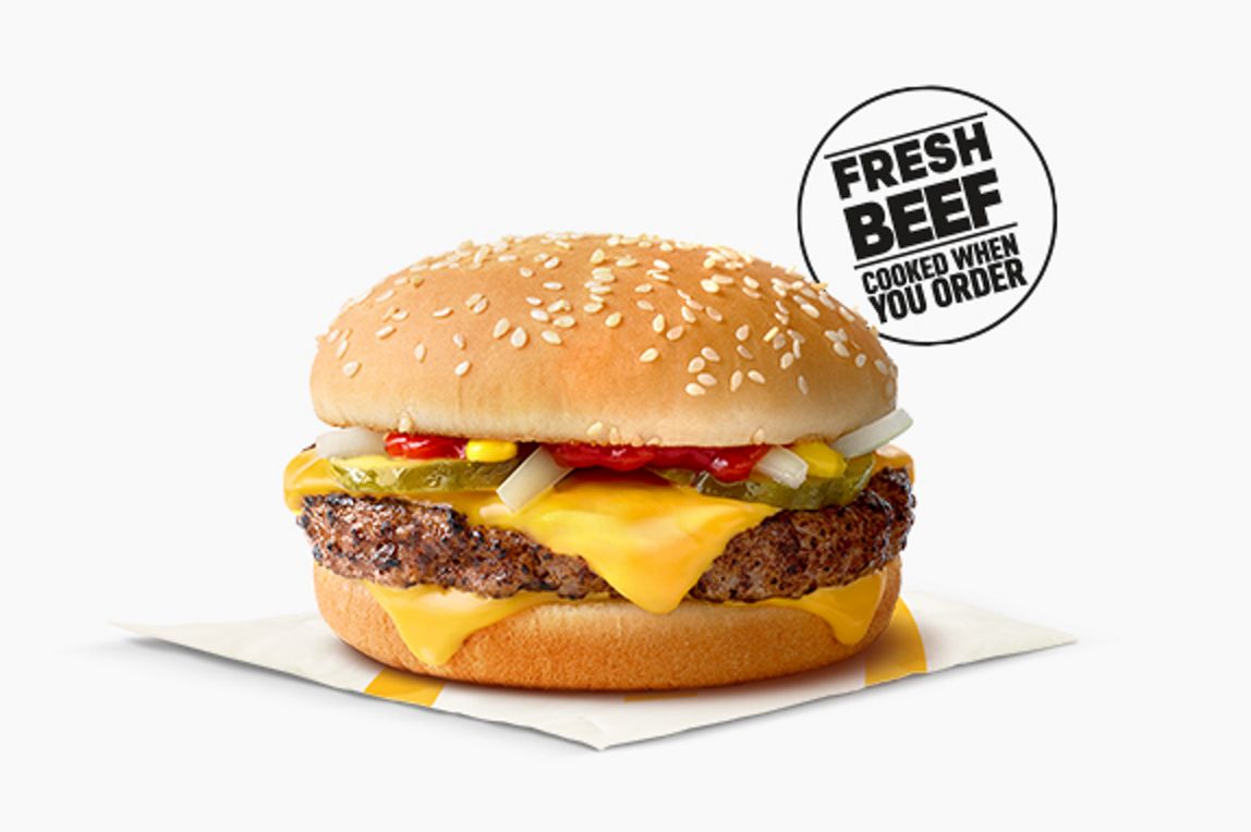 Aprende más acera de la Quarter Pounder® with Cheese