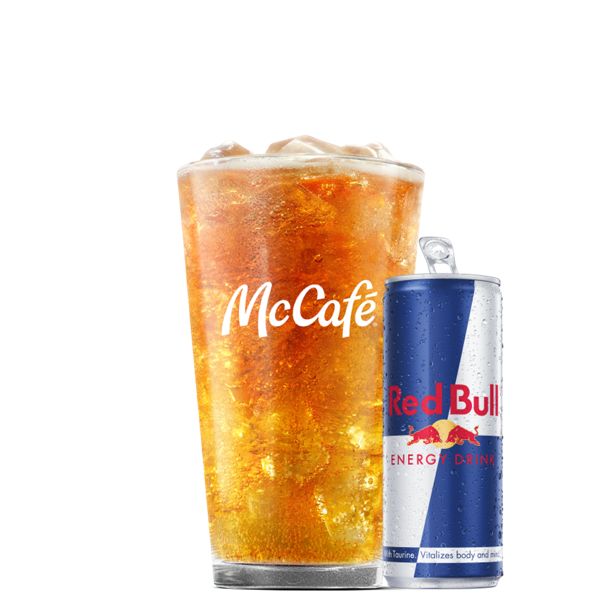 Iced Matcha Latte - Medium from McDonalds McCafé Drinks menu