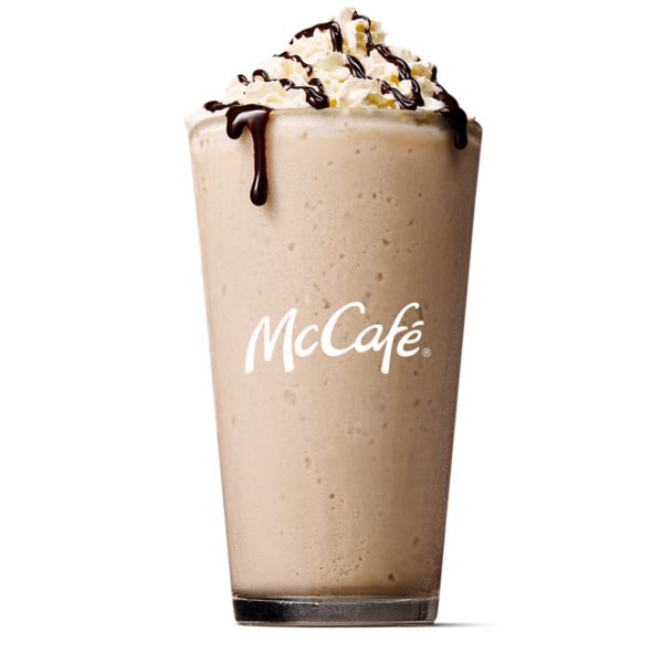 Salted Caramel Frappé - large from McDonalds Shakes and Frappes menu