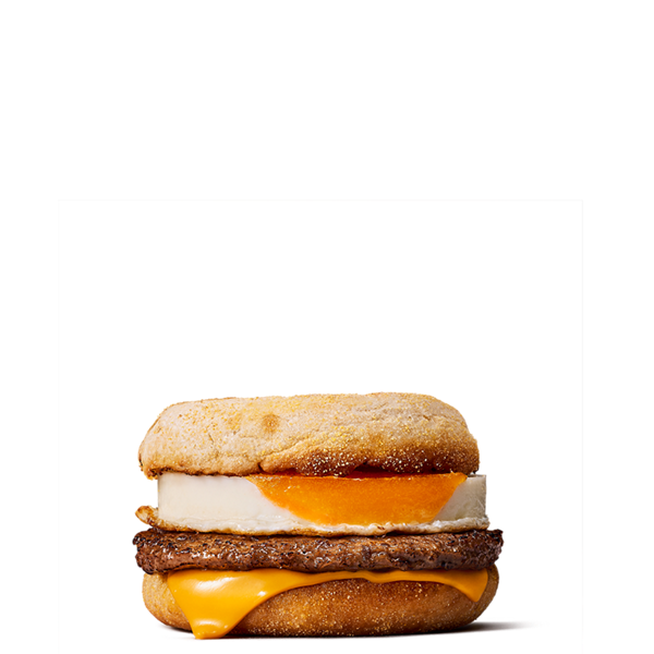 Sausage & Egg McMuffin from McDonald's Breakfast menu