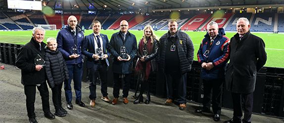The Scottish Football Association and McDonald’s Grassroots Football Awards Winners
