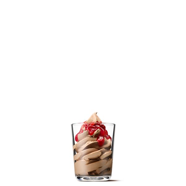 Strawberry Chocolate Sundae - small from McDonald's Desserts menu