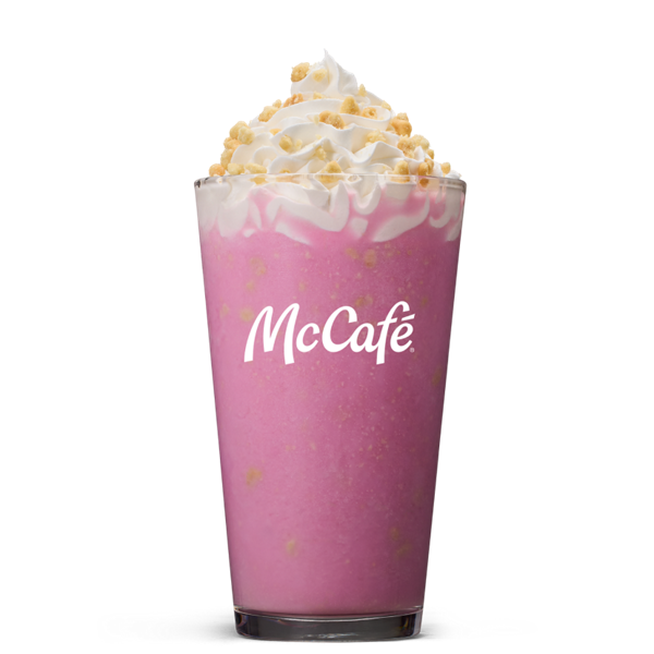 Strawberry Shake - medium from McDonalds Shakes and Frappes menu