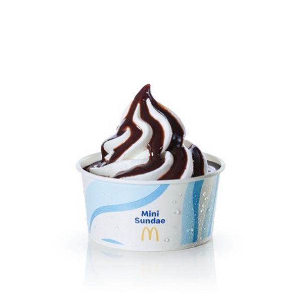 Dessert été McDonald's : Sundae Cailler Mini