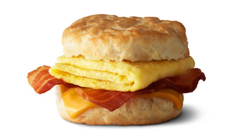 Calories in McDonald's Bacon, Egg  & Cheese Biscuit