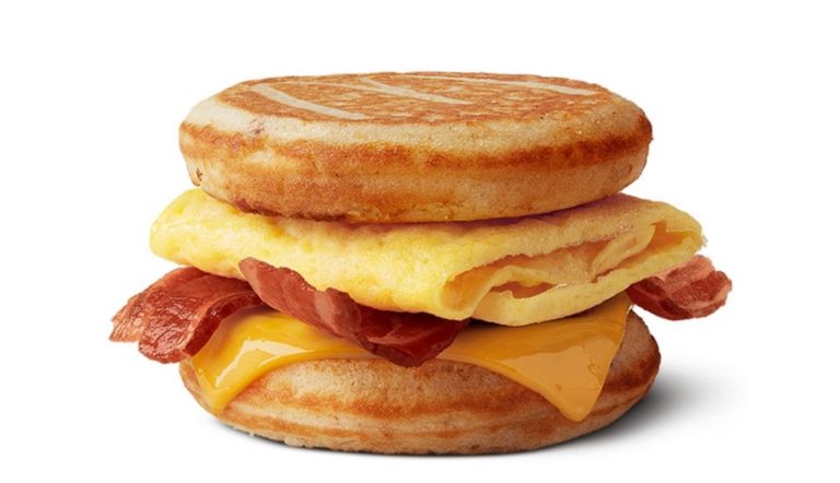 Calories in McDonald's Bacon, Egg & Cheese McGriddles
