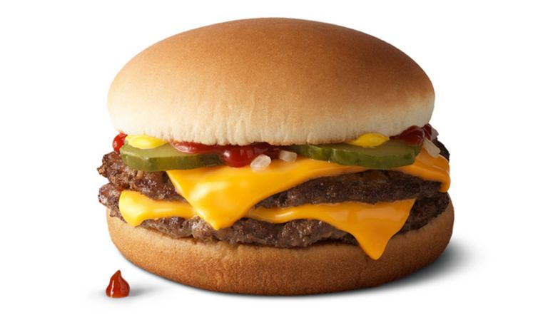 Calories in McDonald's Double Cheeseburger
