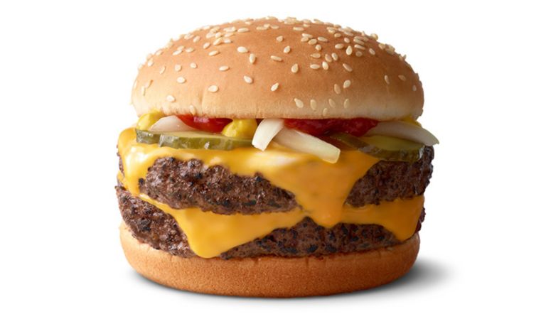 Calories in McDonald's Double Quarter Pounder with Cheese