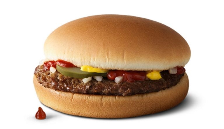Calories in McDonald's Hamburger