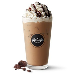 Iced Mocha With Nonfat Milk Small