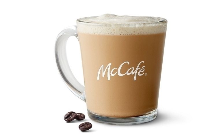 McCafe® Iced One Step Hazelnut Latte Recipe