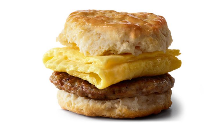 Calories in McDonald's Sausage Biscuit  with Egg