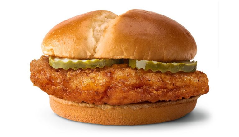 Calories in McDonald's Crispy Chicken Sandwich