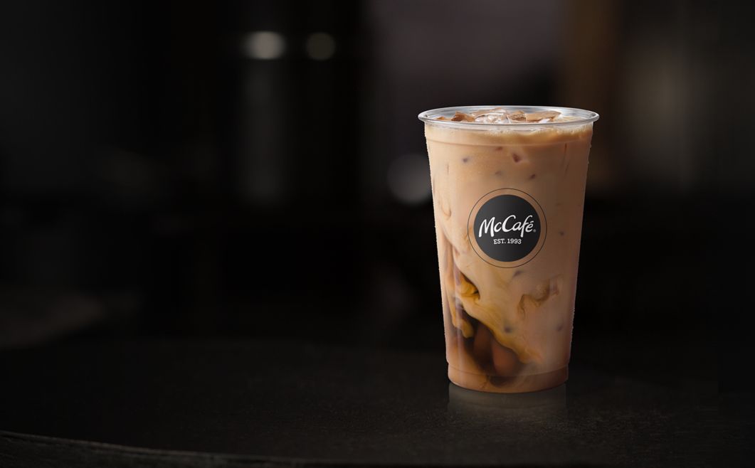 how much is iced coffee at mcdonalds south africa