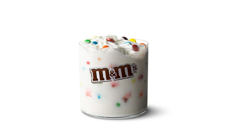 Calories in McDonald's McFlurry with M&M'S Candies