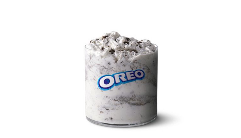 Calories in McDonald's McFlurry with OREO cookies
