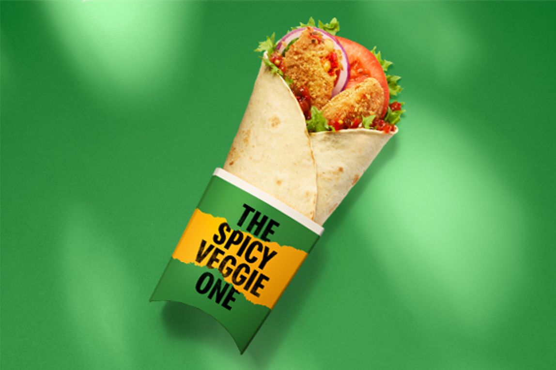 Big Flavour Wraps McDonald's UK