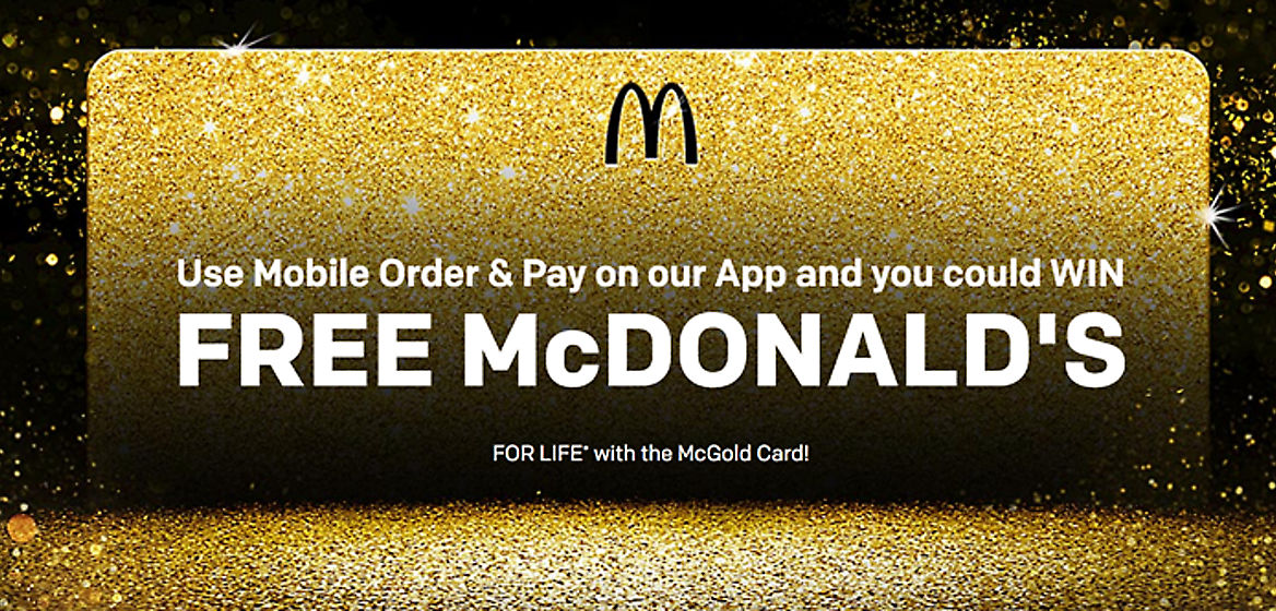 Free McDonald’s for Life The Legend of the McGold Card