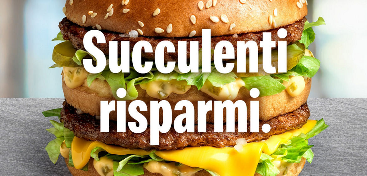 Il tuo hamburger preferito al tuo prezzo preferito