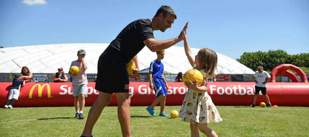 McDonald’s community football day