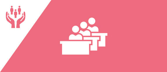 A group of students icon indicating student workbook