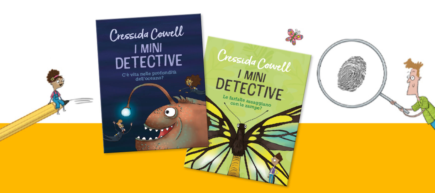 Cressida Cowell, I mini detective