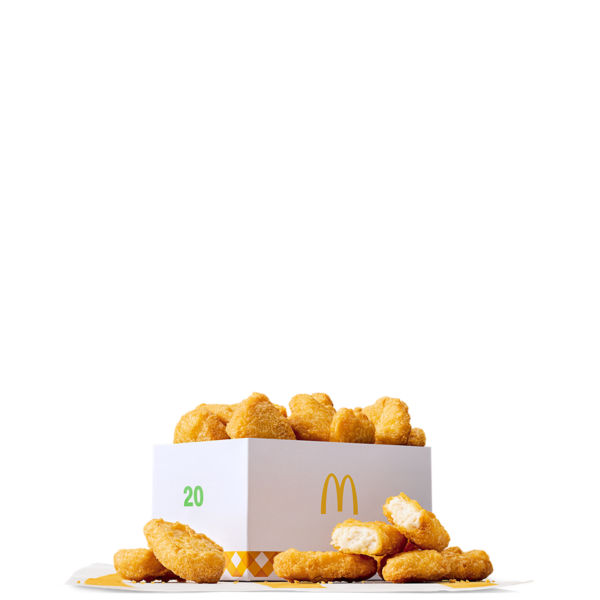 20-piece Chicken McNuggets from McDonald's 
