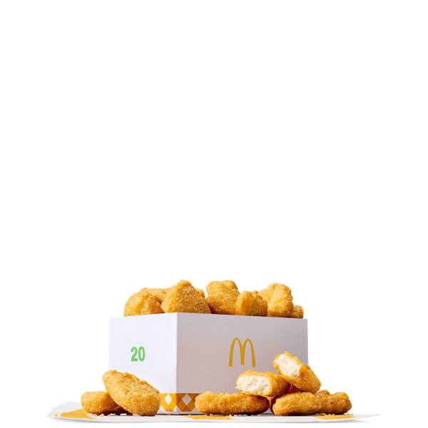 20-piece Chicken McNuggets from McDonald's 