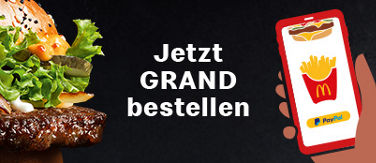 Die neuen McDonald's Supreme Burger gibt's auch in der App. Jetzt GRAND bestellen