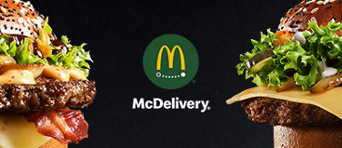 Die neuen McDonald's Supreme Burger jetzt auch bei McDelivery®