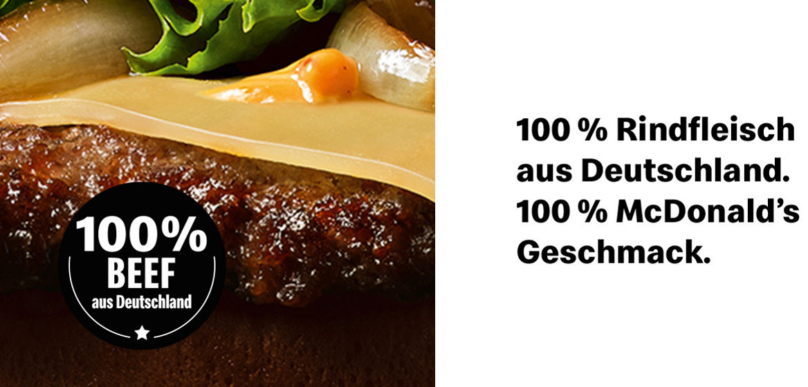 Die neuen McDonald's Supreme Burger mit 100% Beef aus Deutschland