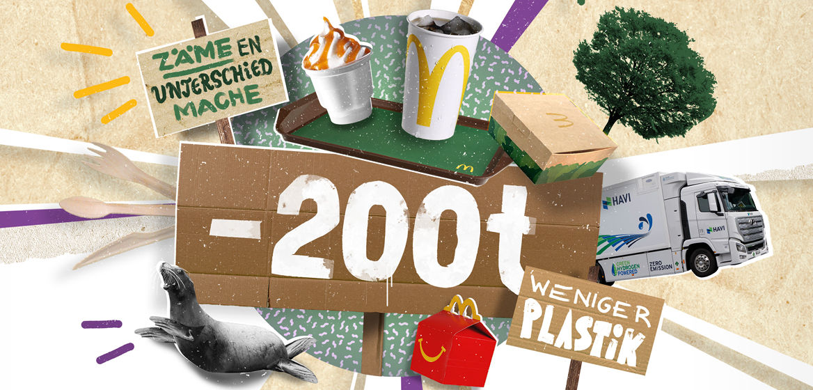 McDonald's beteiligt sich am Umweltschutz