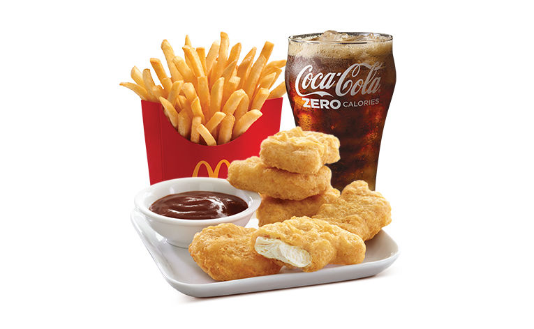 Mcdonald's menu chicken nuggets outlet