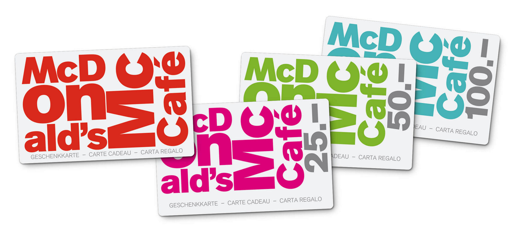 Carte cadeau mcdo