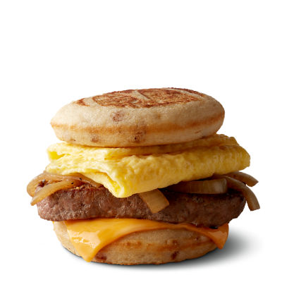Steak Egg And Cheese Mcgriddles