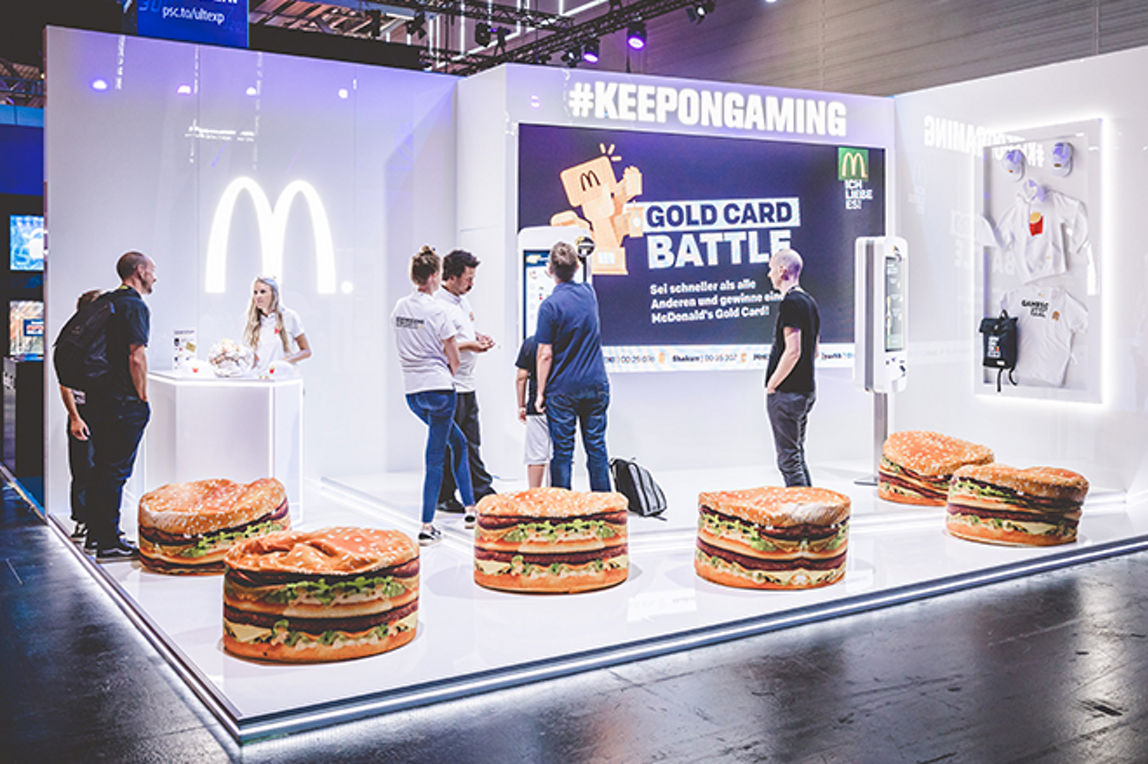 McDonald's auf der gamescom