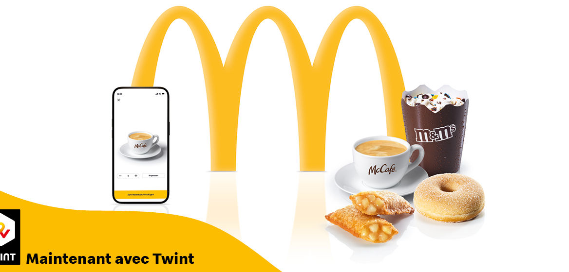 Commande via l'app de McDonald's